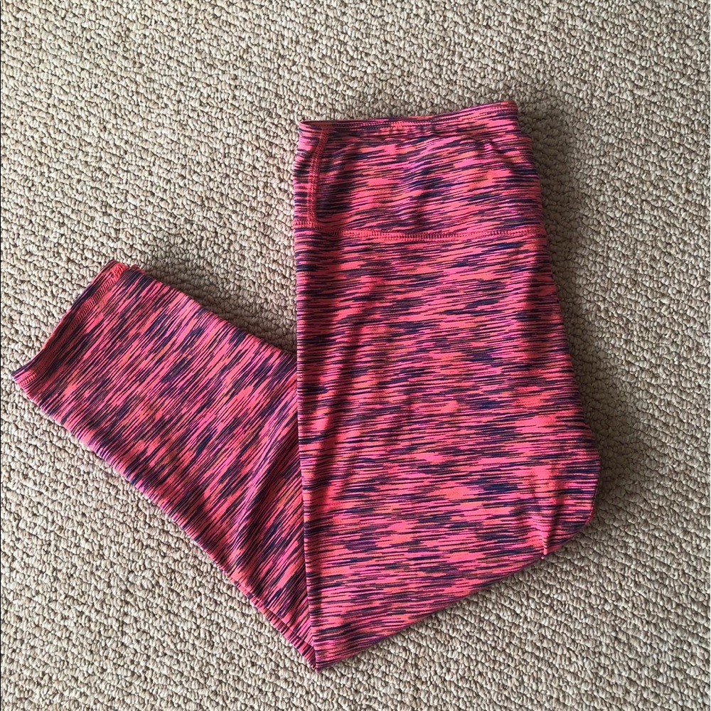 Fabletics high waisted 3/4 length leggings